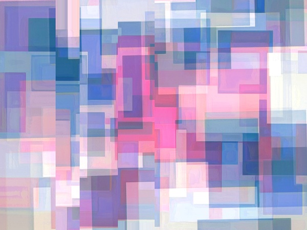 Fractured Abstract by Millie R Lissow