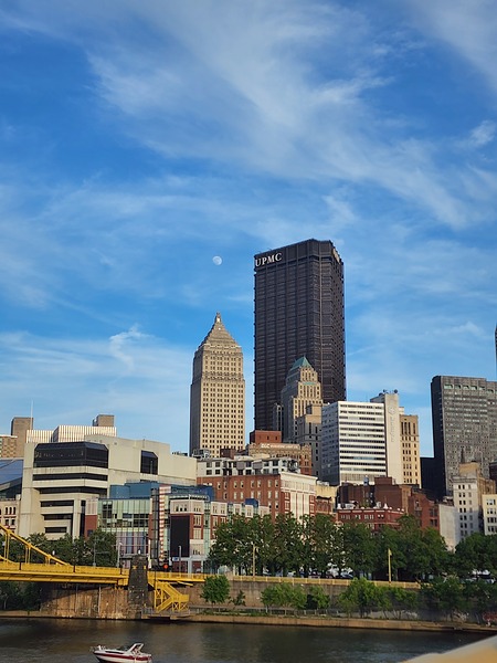Downtown View by Millie R Lissow