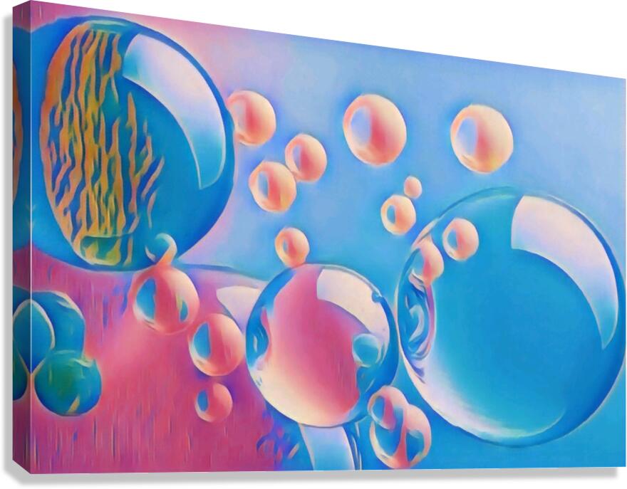 Dream Bubbles Canvas Print