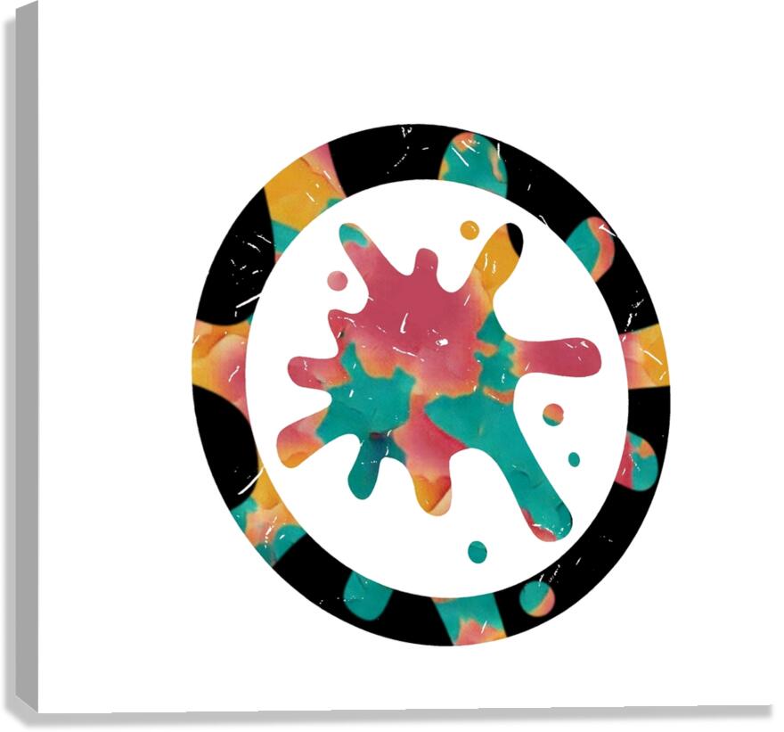 Splatter Canvas Print
