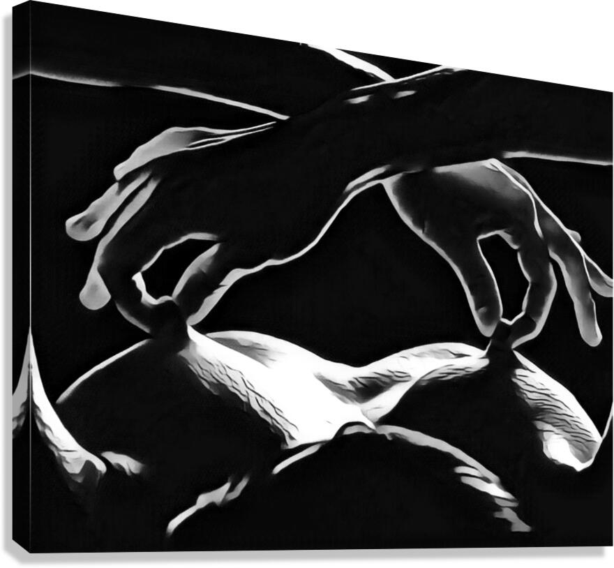 Cross Pull Canvas Print