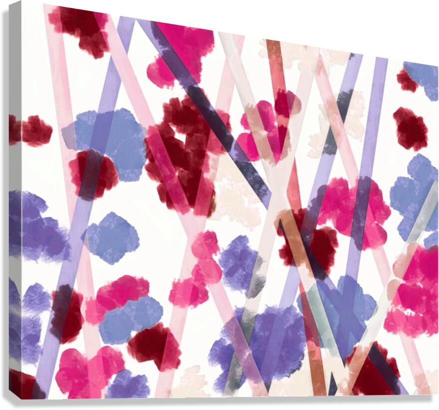 Petals Abstract Canvas Print