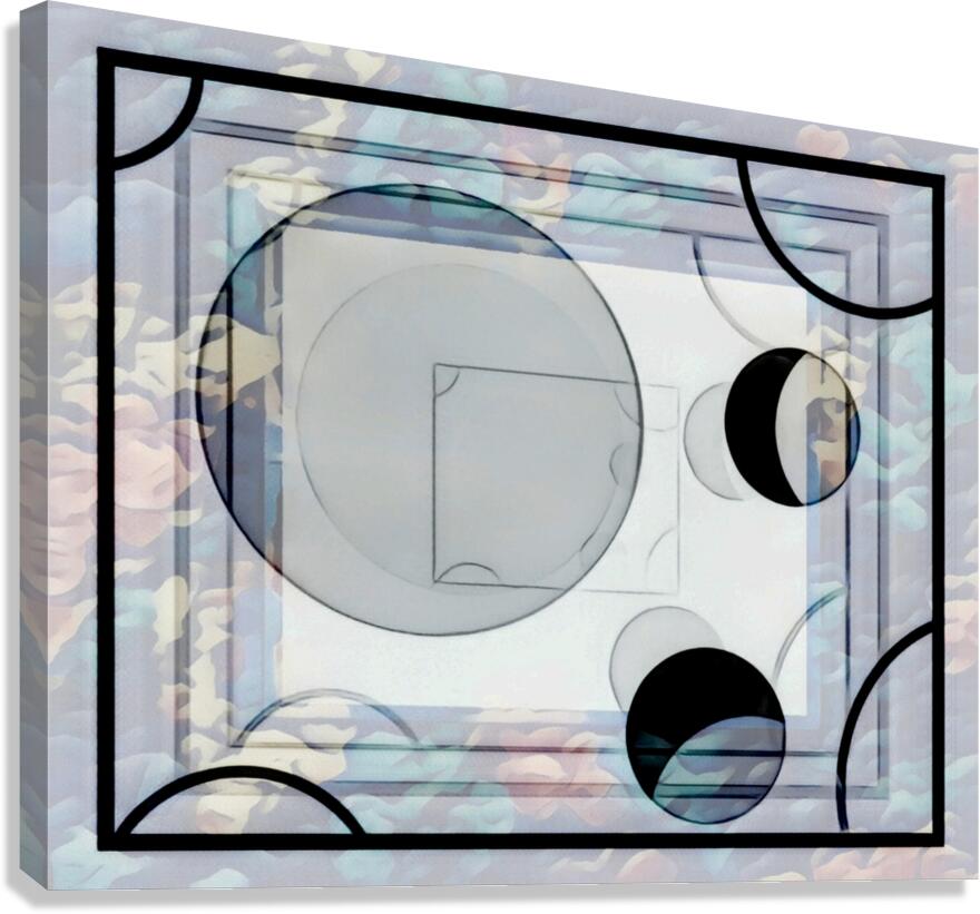 Overlapping Dimensions Canvas Print