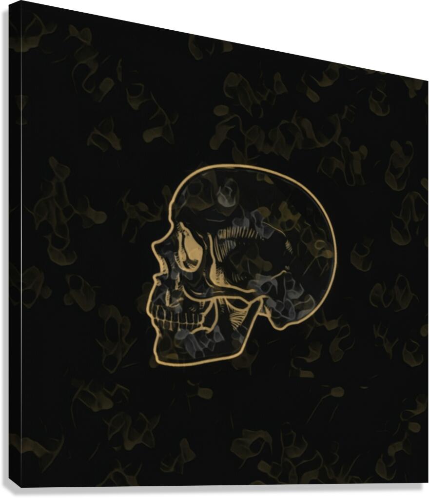 Aurum Cranium Canvas Print