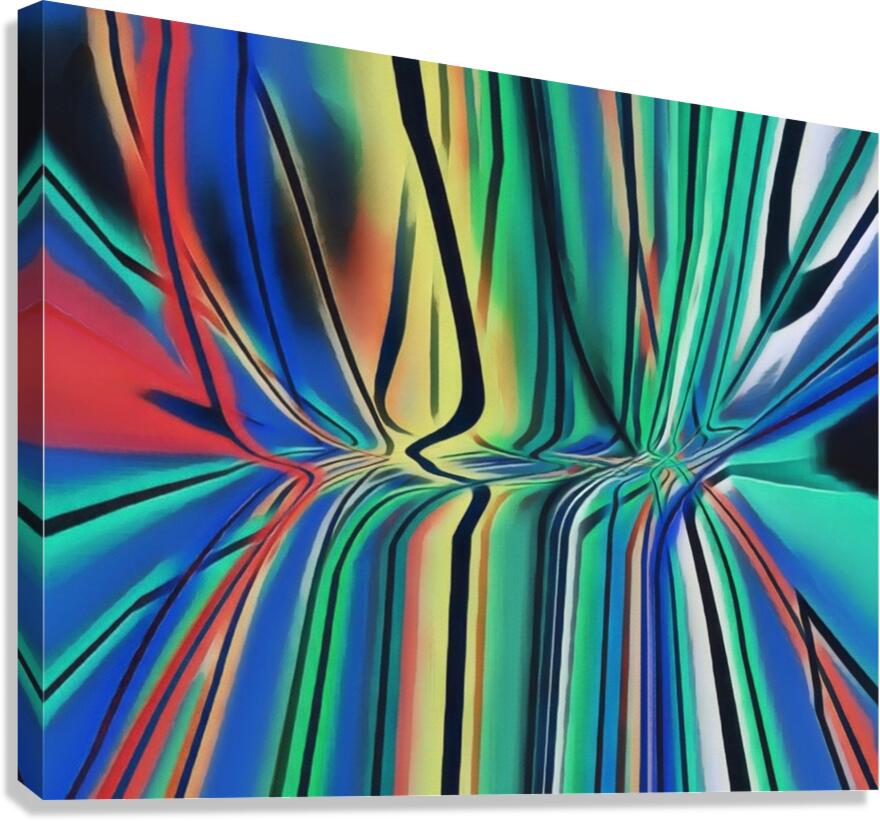 Bent Wires Canvas Print
