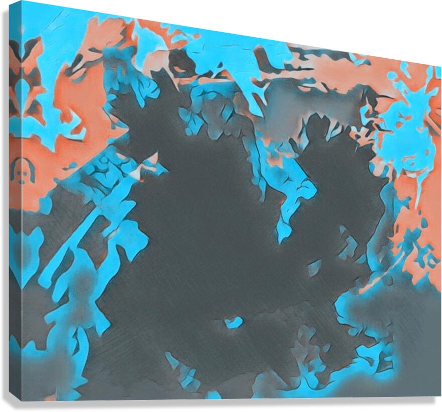Vibrant Flow Canvas Print