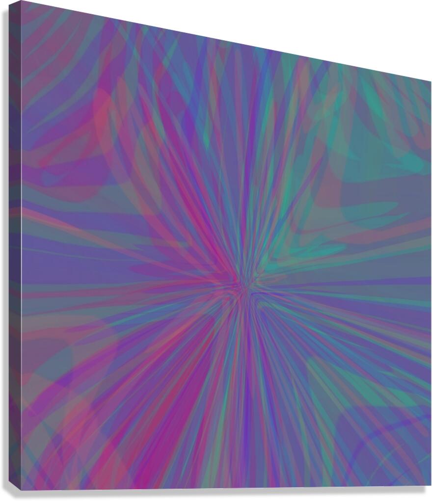 Centering - Square view Canvas Print