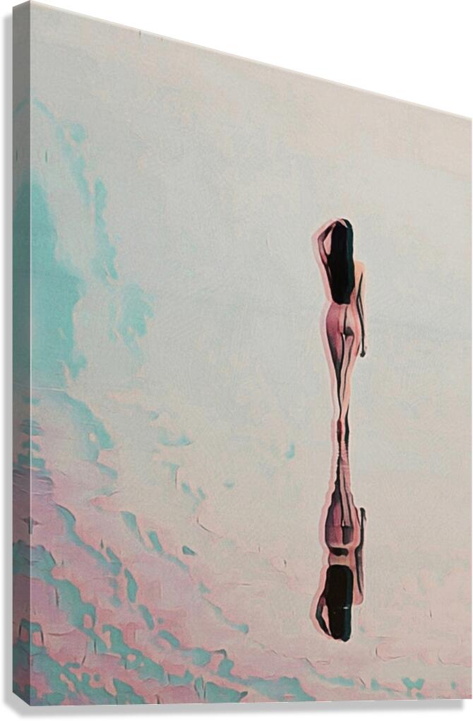 Transcendence Reflection Canvas Print
