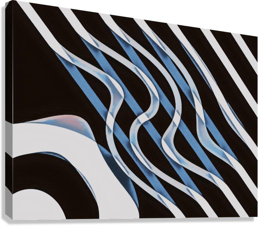 Blued Bindings Canvas Print