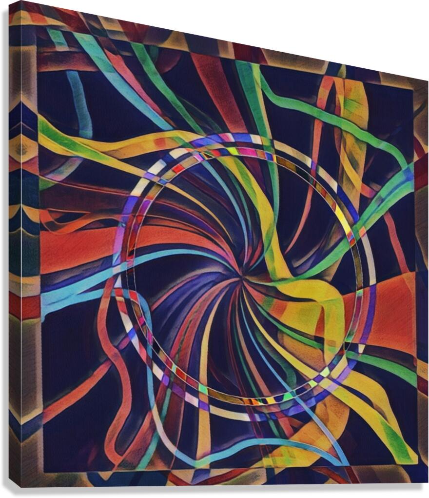 Tilted Canvas Print