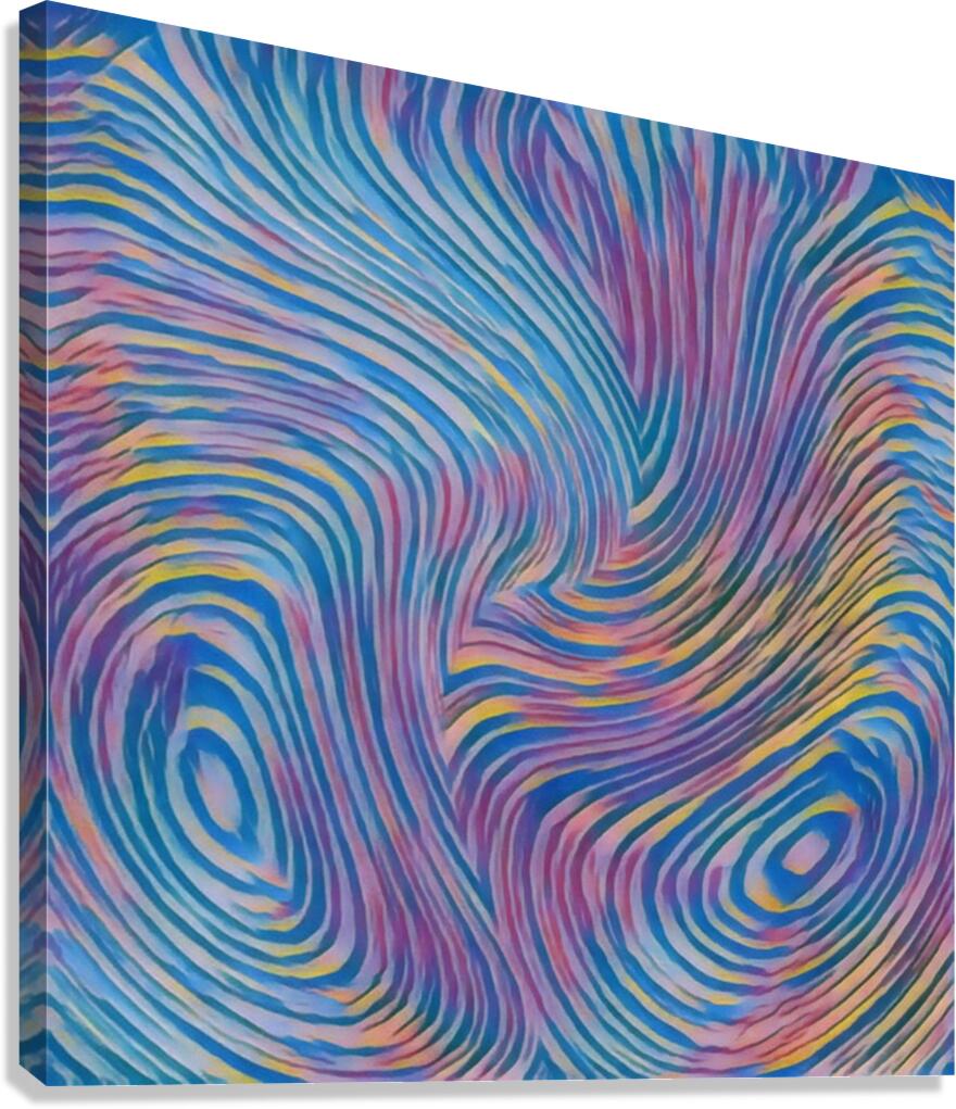 Lines In Motion Canvas Print