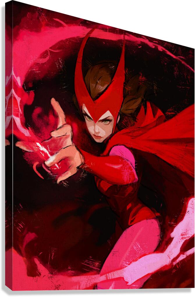 Scarlet Canvas Print