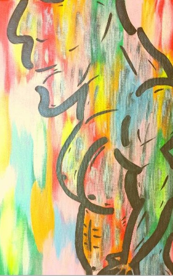 Rainbow Rambo Print