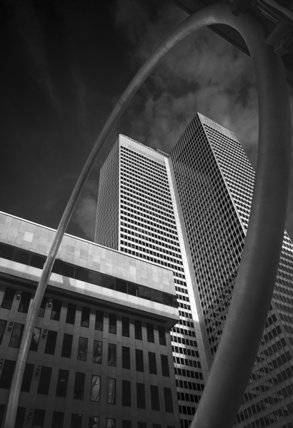 Geometric Conflict Print