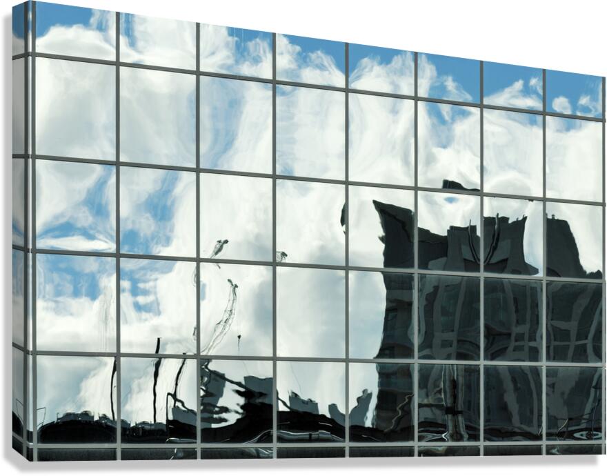 Urban cliffs Canvas Print