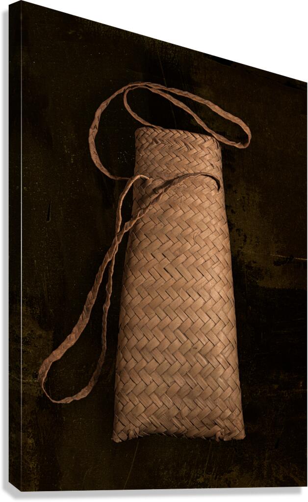 Carrying basket Canvas Print