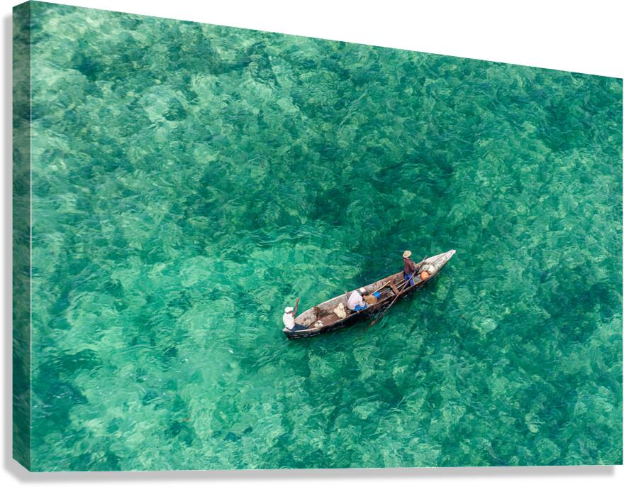 Fishing boat Canvas Print