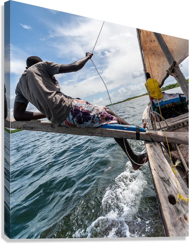 Dhow navigator Canvas Print