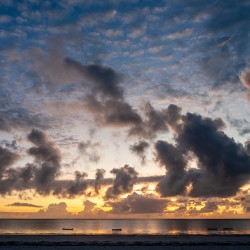 Indian Ocean sunrise