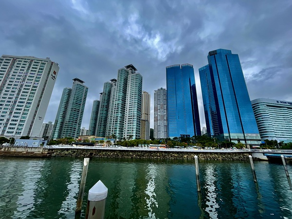 Busan Skyline Print