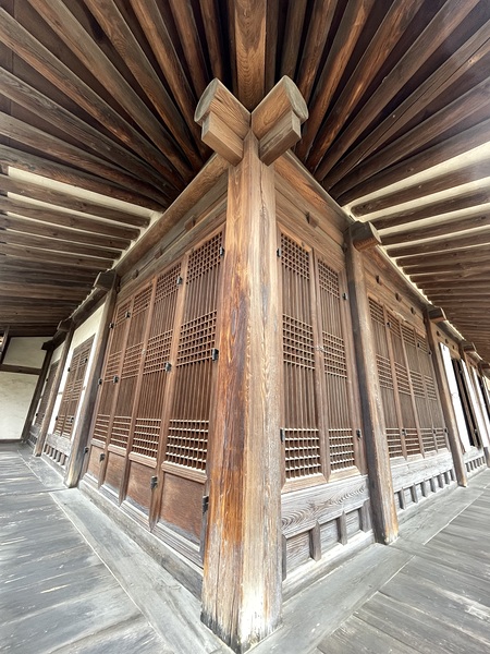 Hanok Building Print