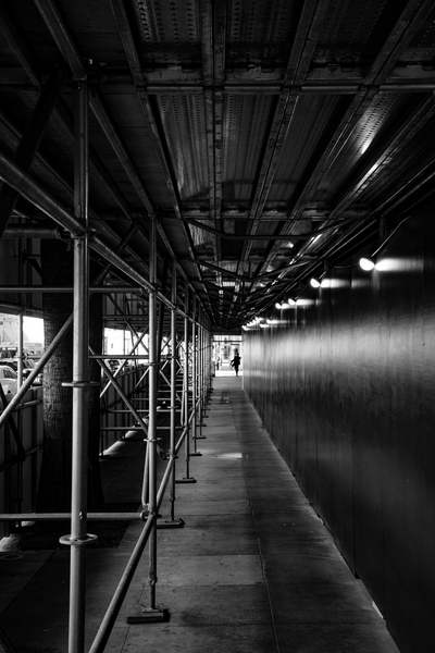 Urban Walkway Print