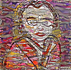 the tile portrait