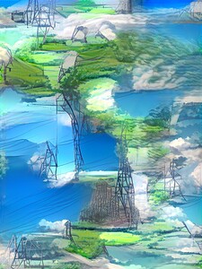 electric towers