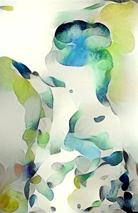 portrait of shaded greens