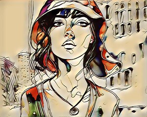 In the heart of the bustling city