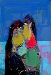 Figures Reflecting Love