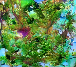 swirling jungle