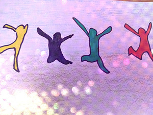 FIGURE dancing CELEBRATE