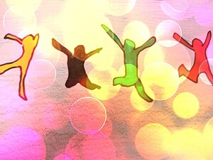 FIGURE CELEBRATE BUBBLES