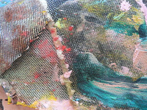 Layers of Expression: A Textured Abstraction