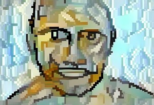Portrait of pixel