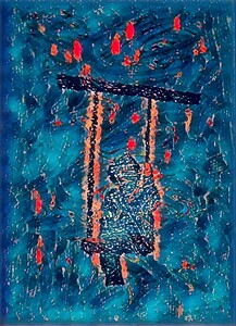 the blue swing