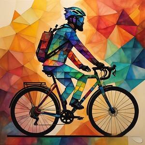rIDING A BICYLE
