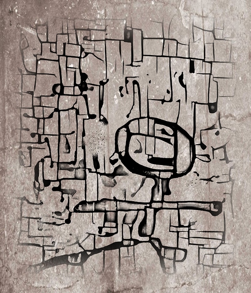 Concrete Cipher Print