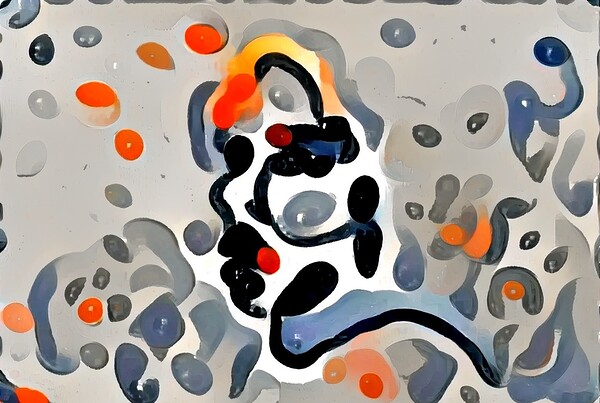 Expression blobs Print