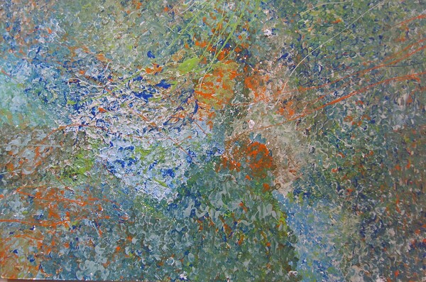 In the valleys Print