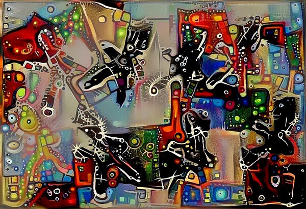 Festival of Shapes men Print