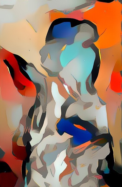 the blow of kiss Print