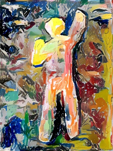 Emerging Figure Print