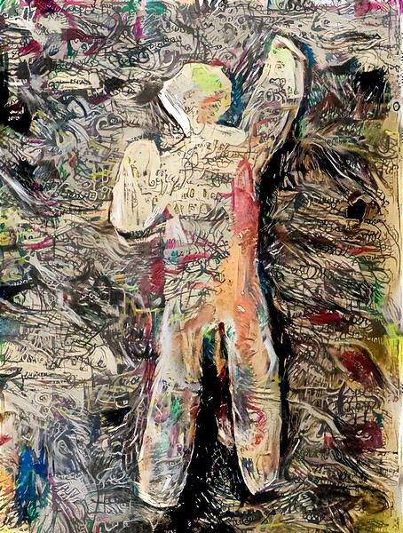 Drowning in Thoughts Print