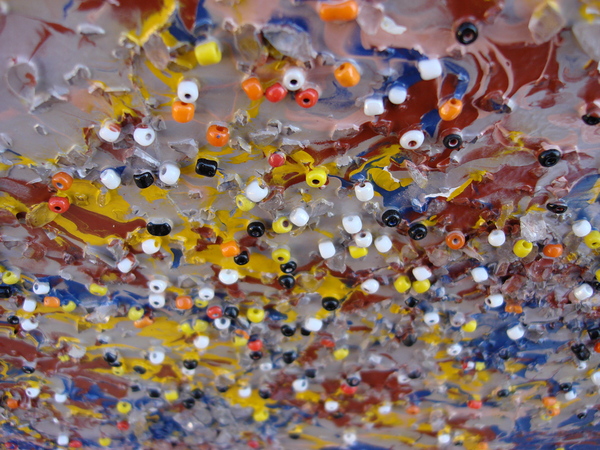 A Symphony of Beads and Paint by Luciano