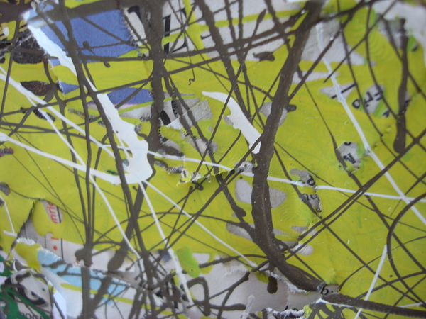 Splintered Lines Print