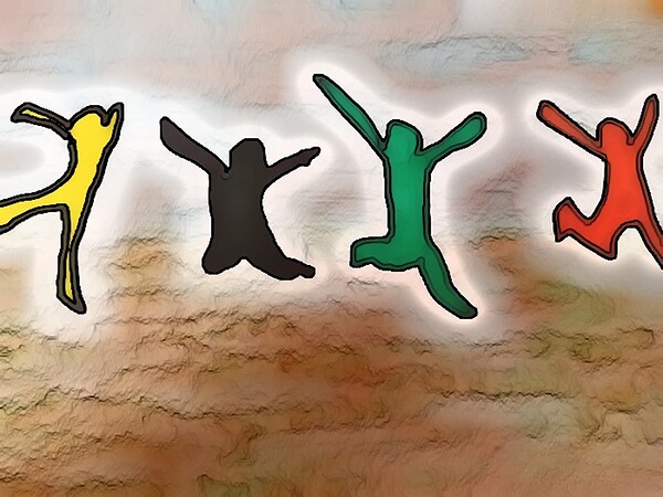 Primal quartro Print