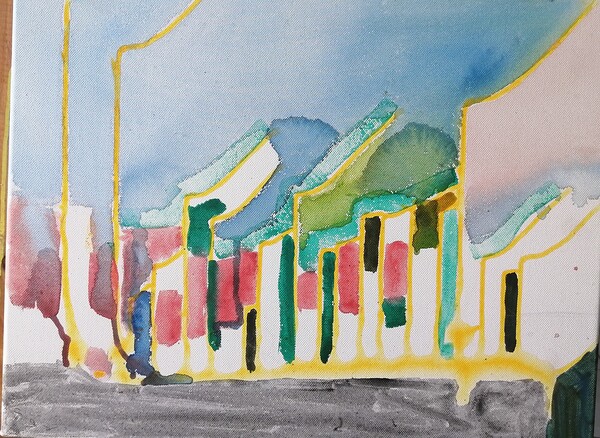 Architectural Abstraction Print