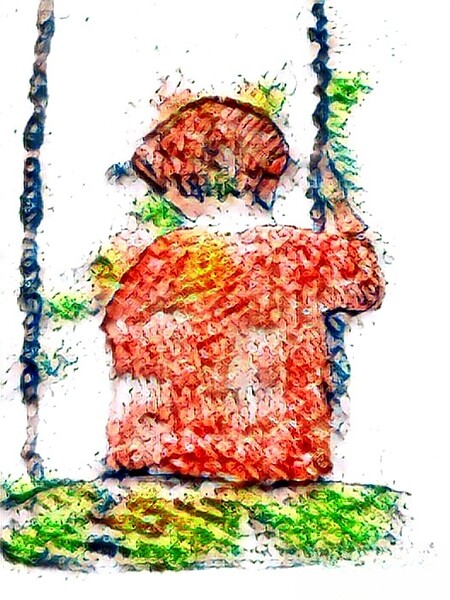 RED PORTRAIT 18 Print